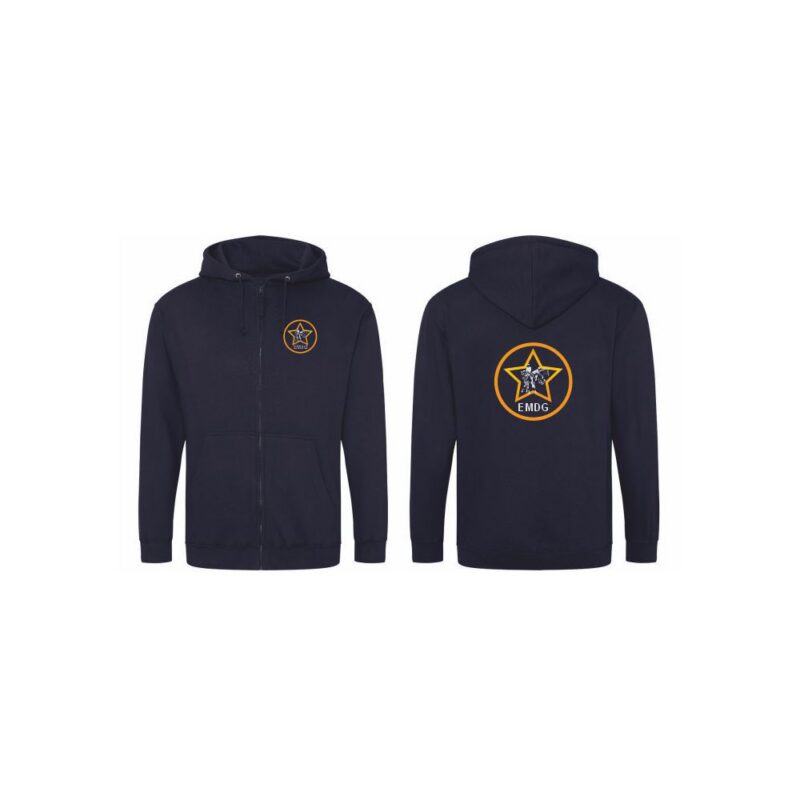EMDG Unisex Zipped Hoodie