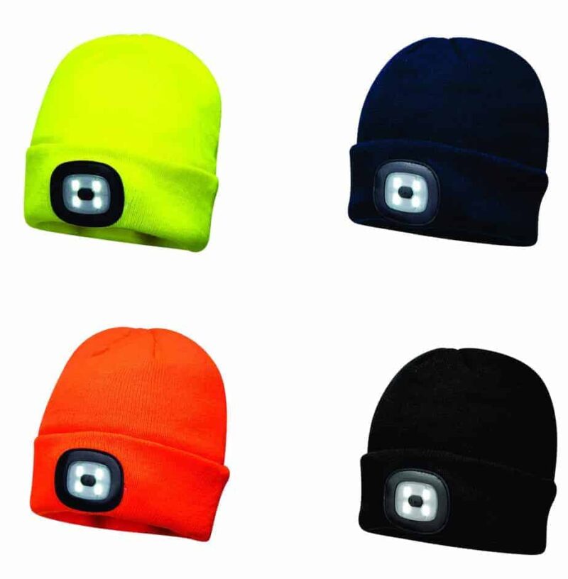 Tired Paws LED Head Light Beanie