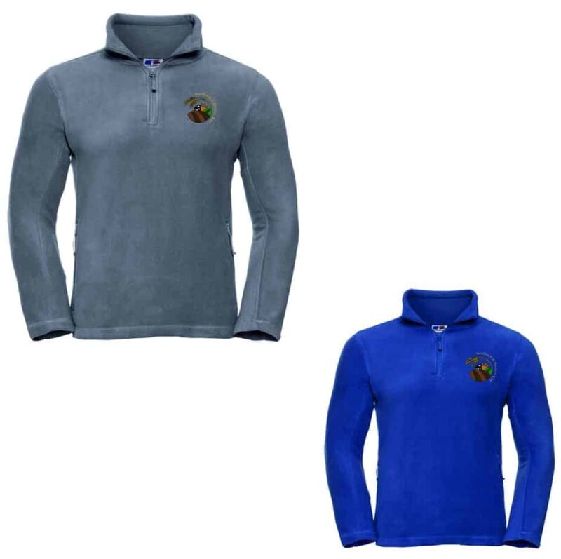 Southwell YFC Unisex Fleece Zip Neck Sweatshirt - Image 3