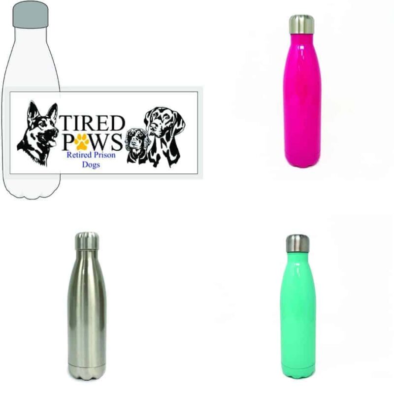 Tired Paws Water Bottle