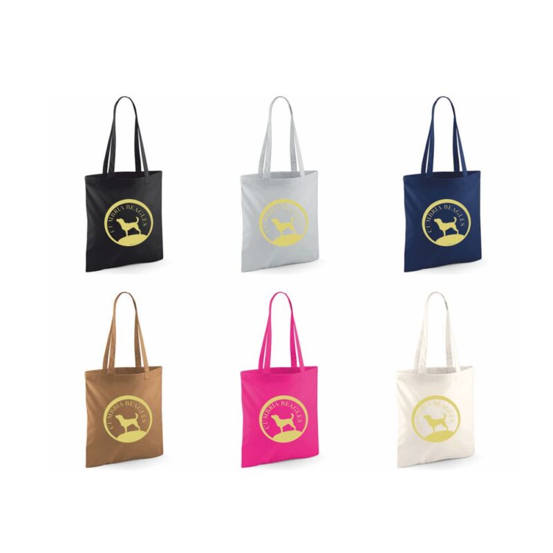 Cumbria Beagles Cotton Tote Bag