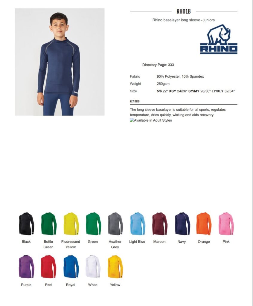 Any Pony Club - Kids Base Layer
