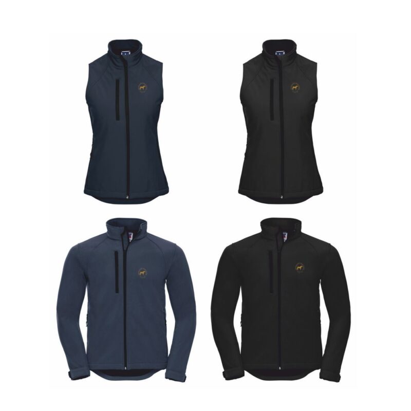 Cleveland Bay Horse Society - Softshell Jacket or Gilet