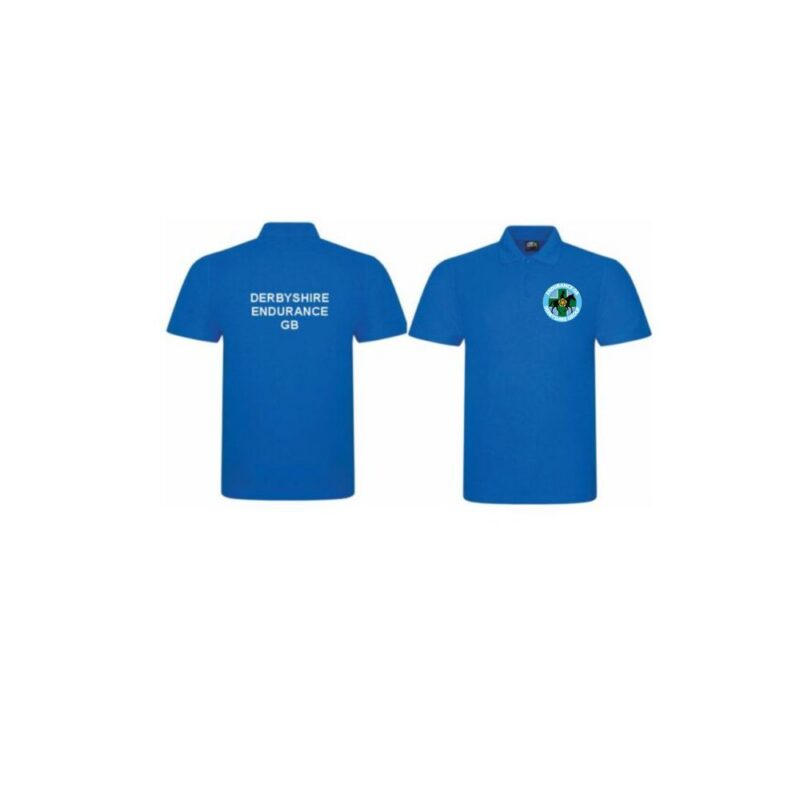 Derbyshire Endurance GB Adult Polo Shirt - Sports Fabric