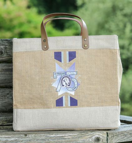 HOYS 2024 75th Anniversary Hessian Tote Bag