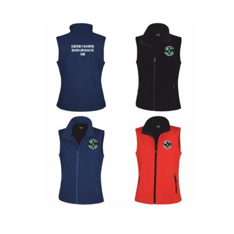 Derbyshire Endurance GB - Softshell Gilet