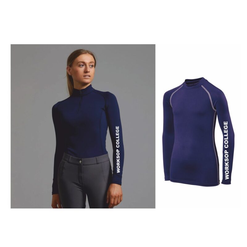 Worksop & Ranby Equestrian Team Adult Base Layer - Zip or Crew Neck