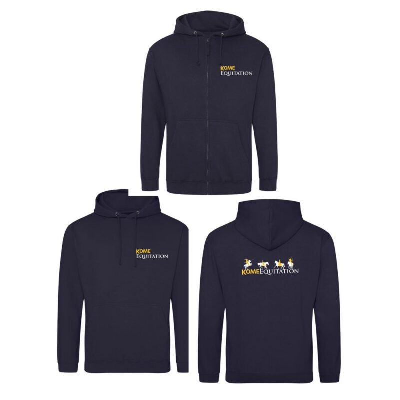 Kome Equitation Hoodie - Full Zip and Pullover