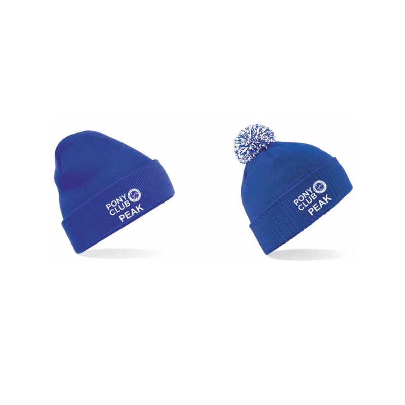 Peak Pony Club Bobble Hat