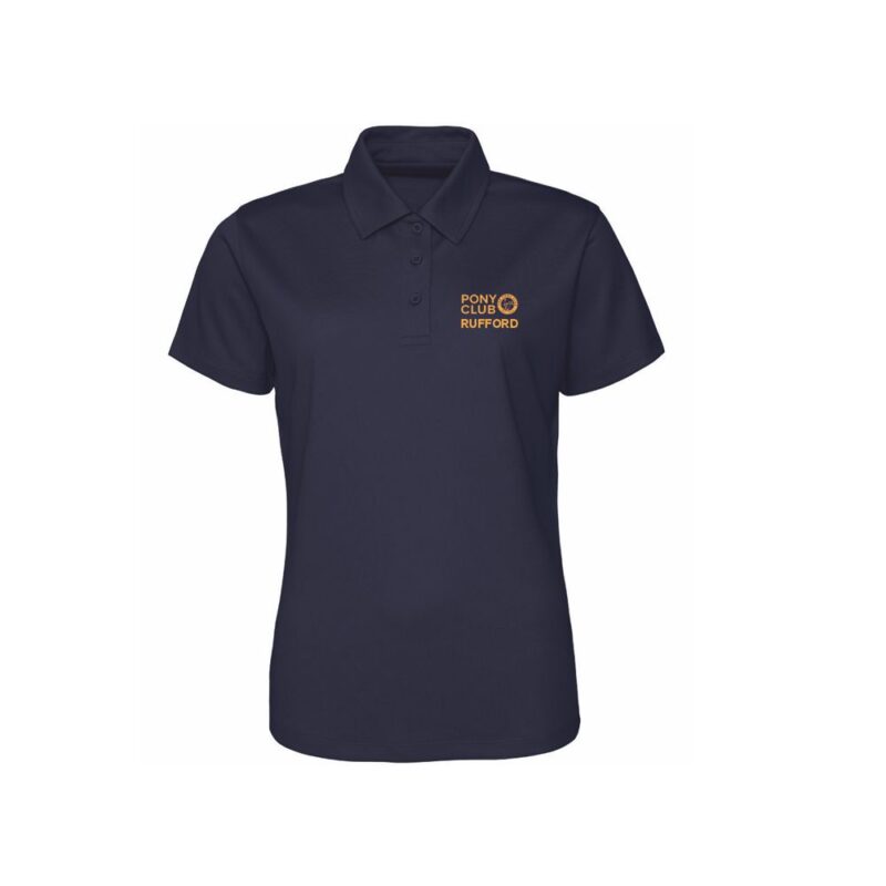 Rufford Pony Club Wicking Fabric Polo Shirt