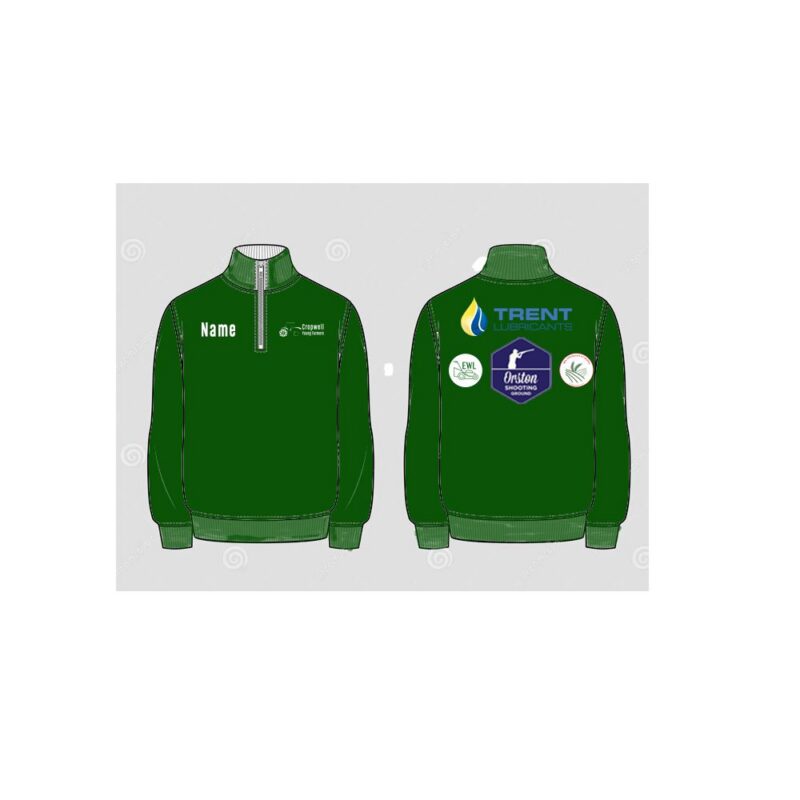 Cropwell YFC Zip Neck Sweatshirt