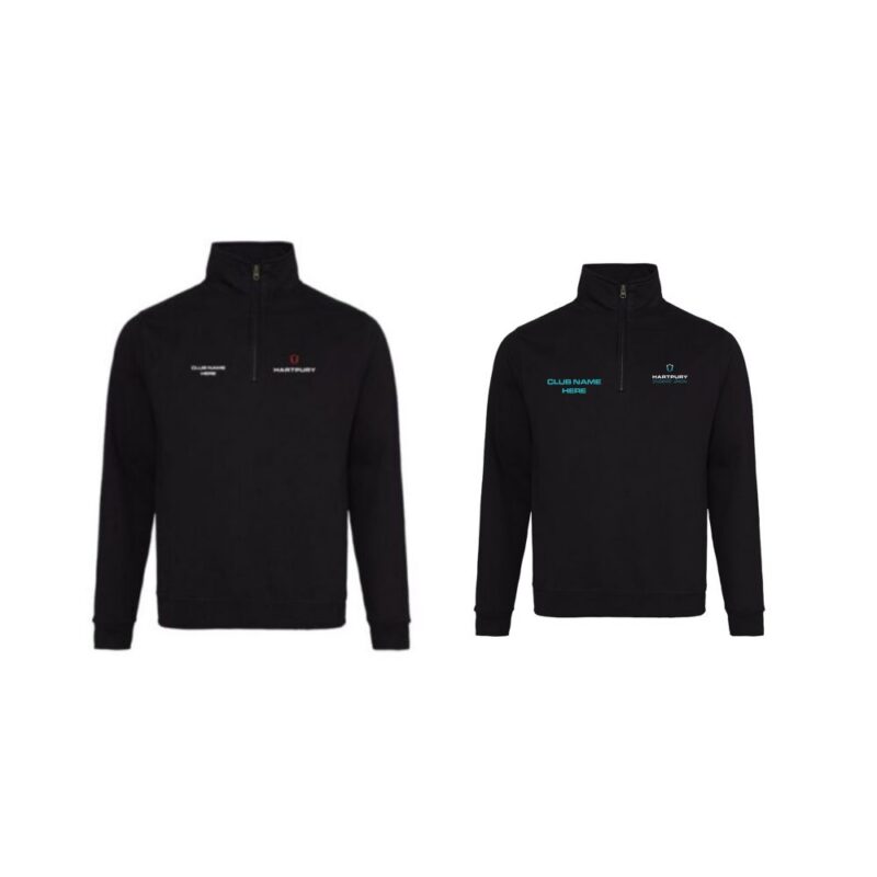Hartpury Clubs Zip Neck Sweatshirt