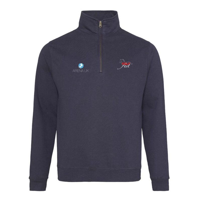 Equifest Adult Zip Neck Sweatshirt